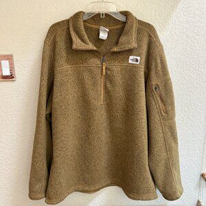 The North Face Fleece-Lined Half-Zip Pullover Sweater, Size XXL